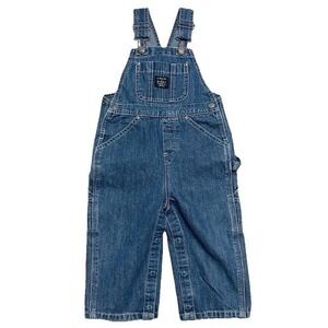 Lakin McKey Bib‎ Overalls Toddler 24M Farmer Western Snap Bottom